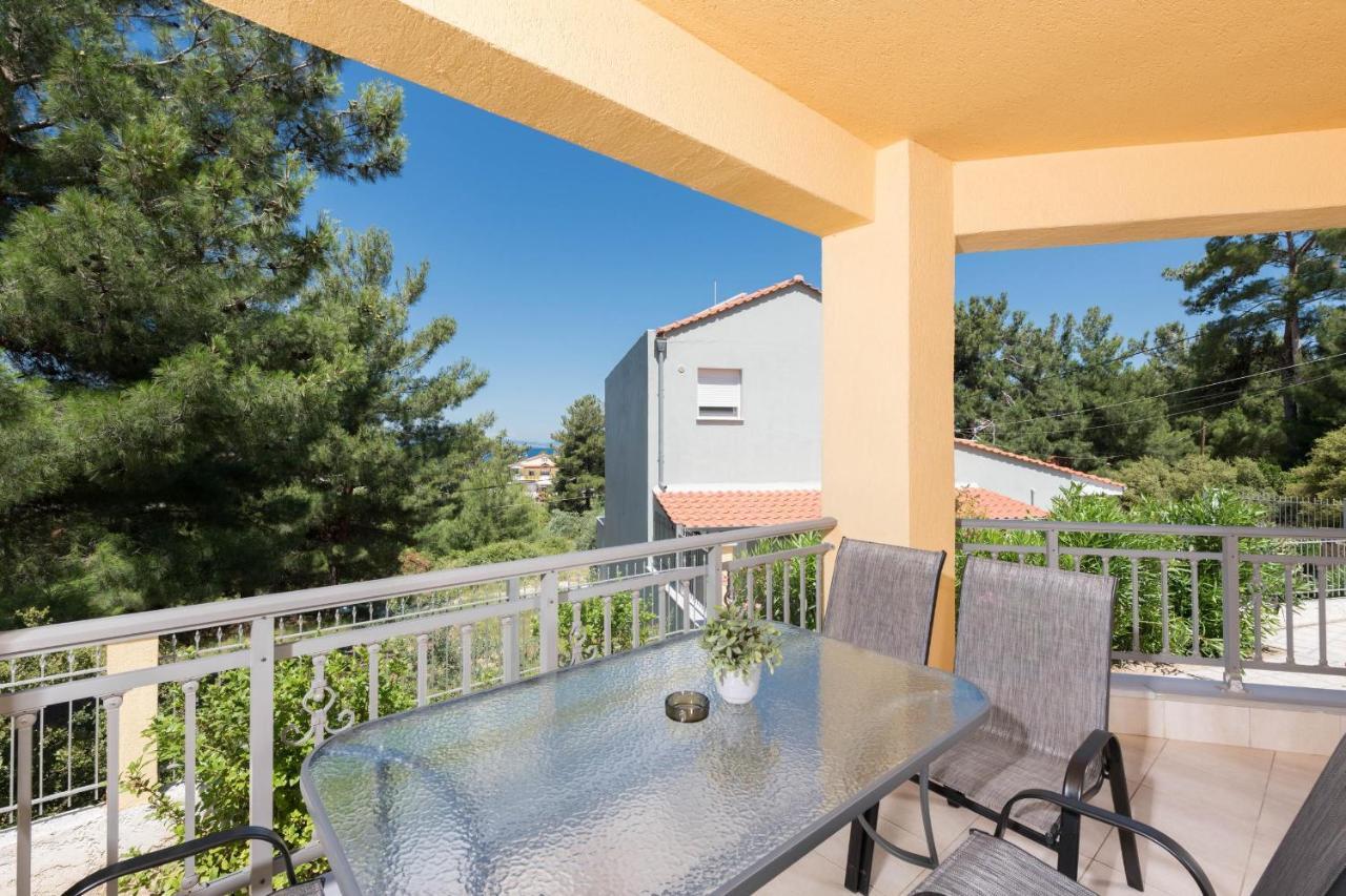 Louloudis Pool Villa Skala Rachoni  外观 照片