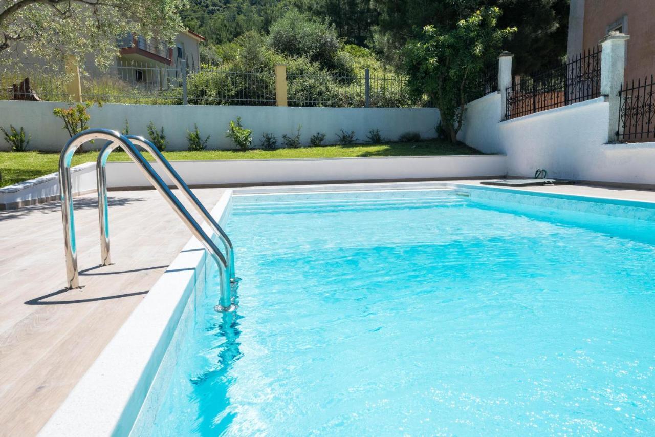 Louloudis Pool Villa Skala Rachoni  外观 照片
